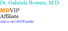 Dr. Gabriela Bowers, M.D. MDVIP Affiliate (click to visit MDVIP profile)